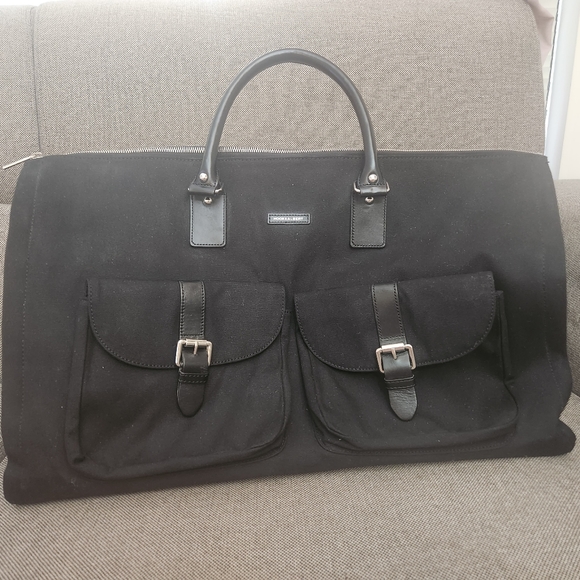 Hook & Albert Other - Hook & Albert Black Waxed Canvas Weekender Garment